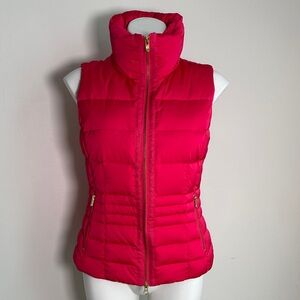 Lilly Pulitzer Women's Pink Puffer Vest